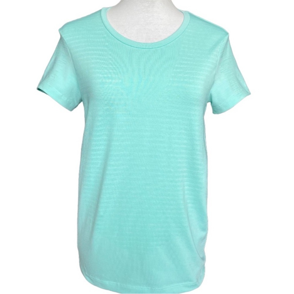Tuff Athletics Seamless Tees - Bundle of 2 in white and turquoise/teal Small - Picture 5 of 10